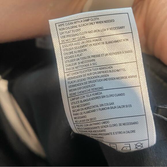 NWT Steve Madden Stitch Fix Faux Leather Cargo Mini Skirt Size 4 - Picture 9 of 10